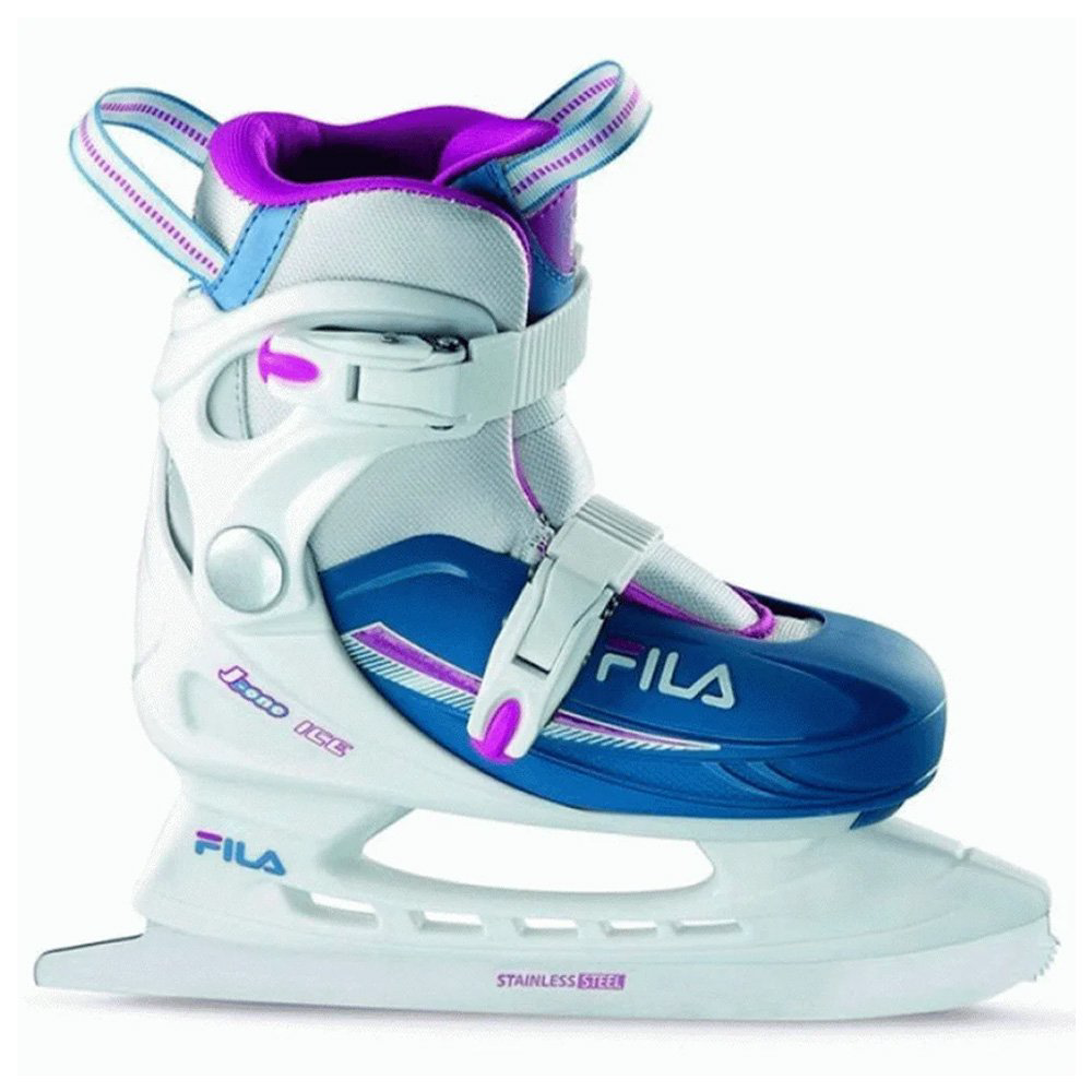 Коньки прогулочные Fila J-one G Ice HR S 26-30 бело-голубые купить,NaN