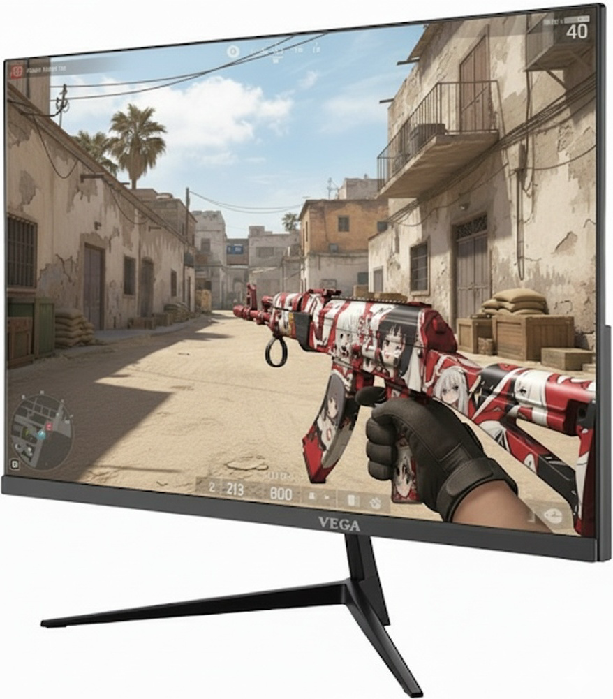 Монитор 23.8" Vega VHF238-200CA черный купить,NaN