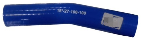 Патрубок угловой 15 d27 L100х100 купить,NaN