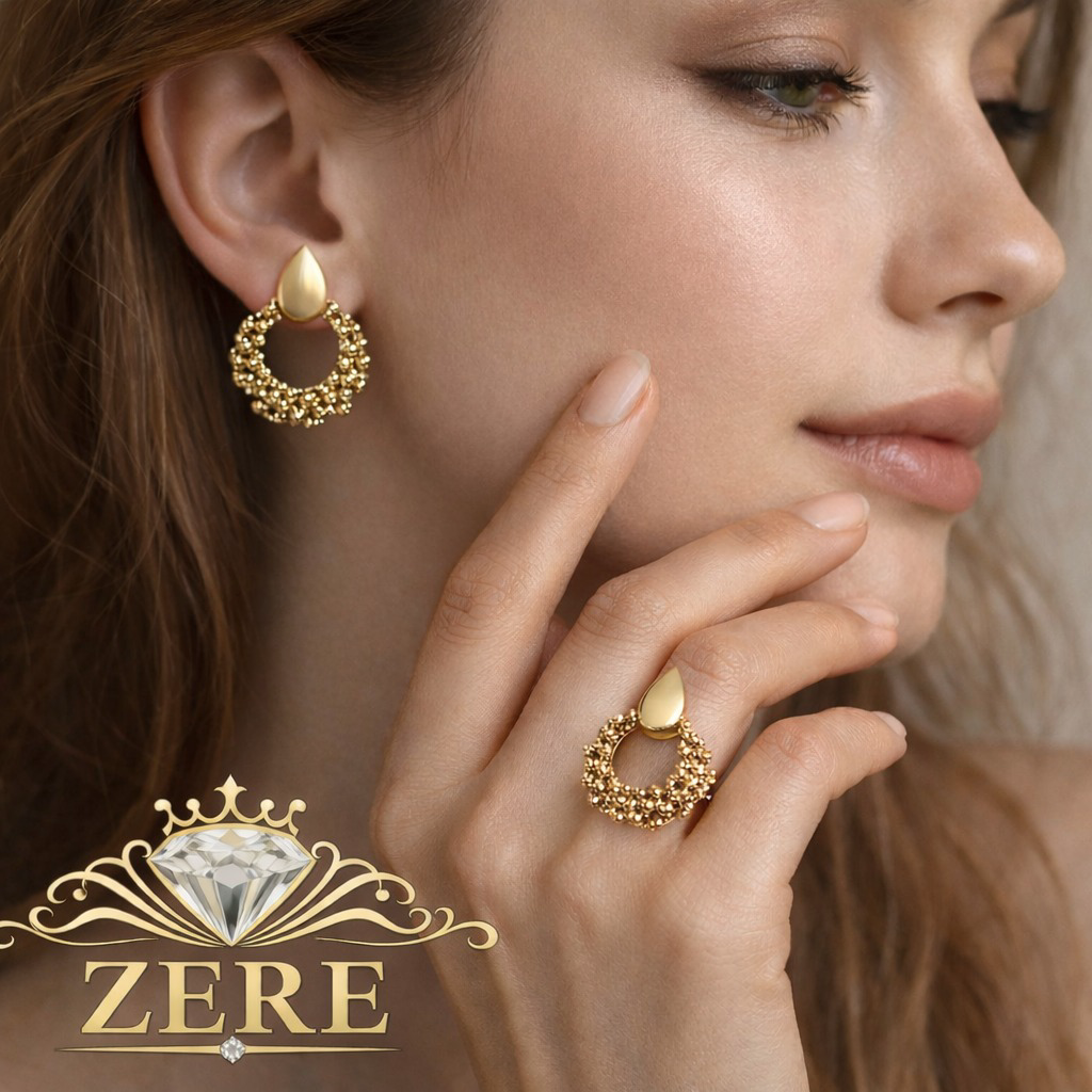 Комплект Zere ZR030402 золото 8.53гр купить,755800