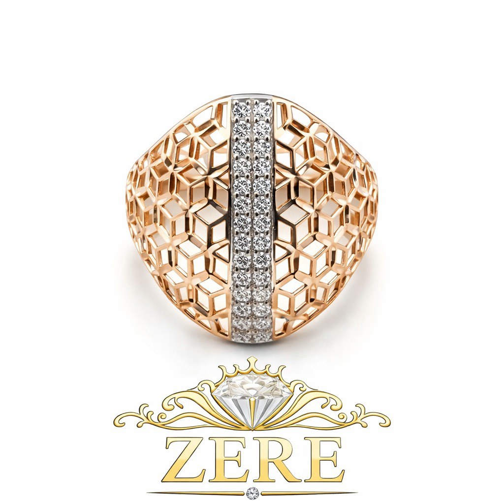 Кольцо Zere ZR030407 золото 2.31гр 18р купить,196000
