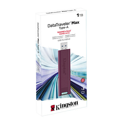 USB флешка Kingston DataTraveler Max DTMAXA/1TB бордовая купить,0