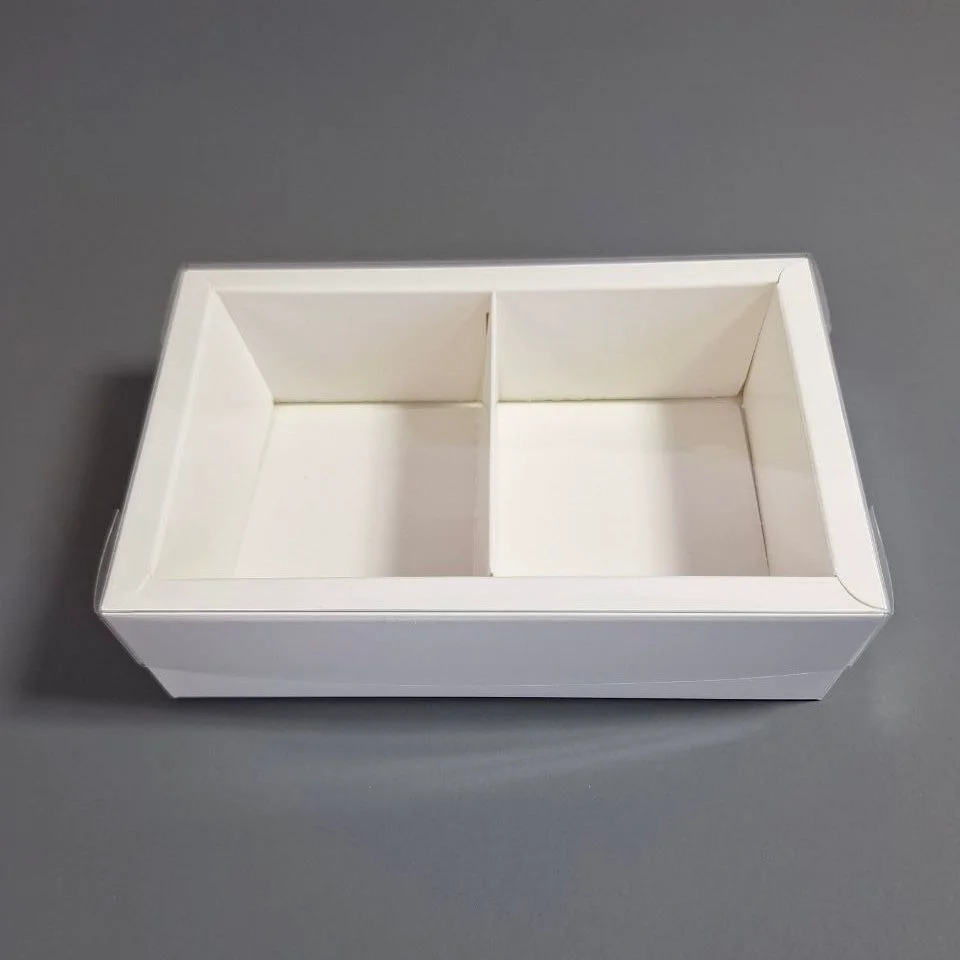 Коробка Box.kz на 2 ячейки 5 шт белая 