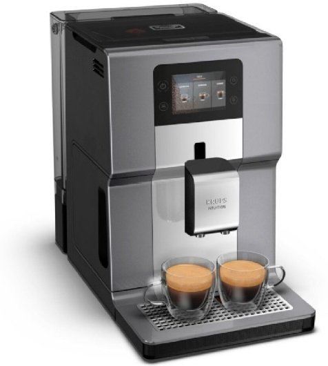 Кофемашина Krups EA875E10 серебристая - ForteMarket Кофемашина Krups EA875E10 серебристая купить,0