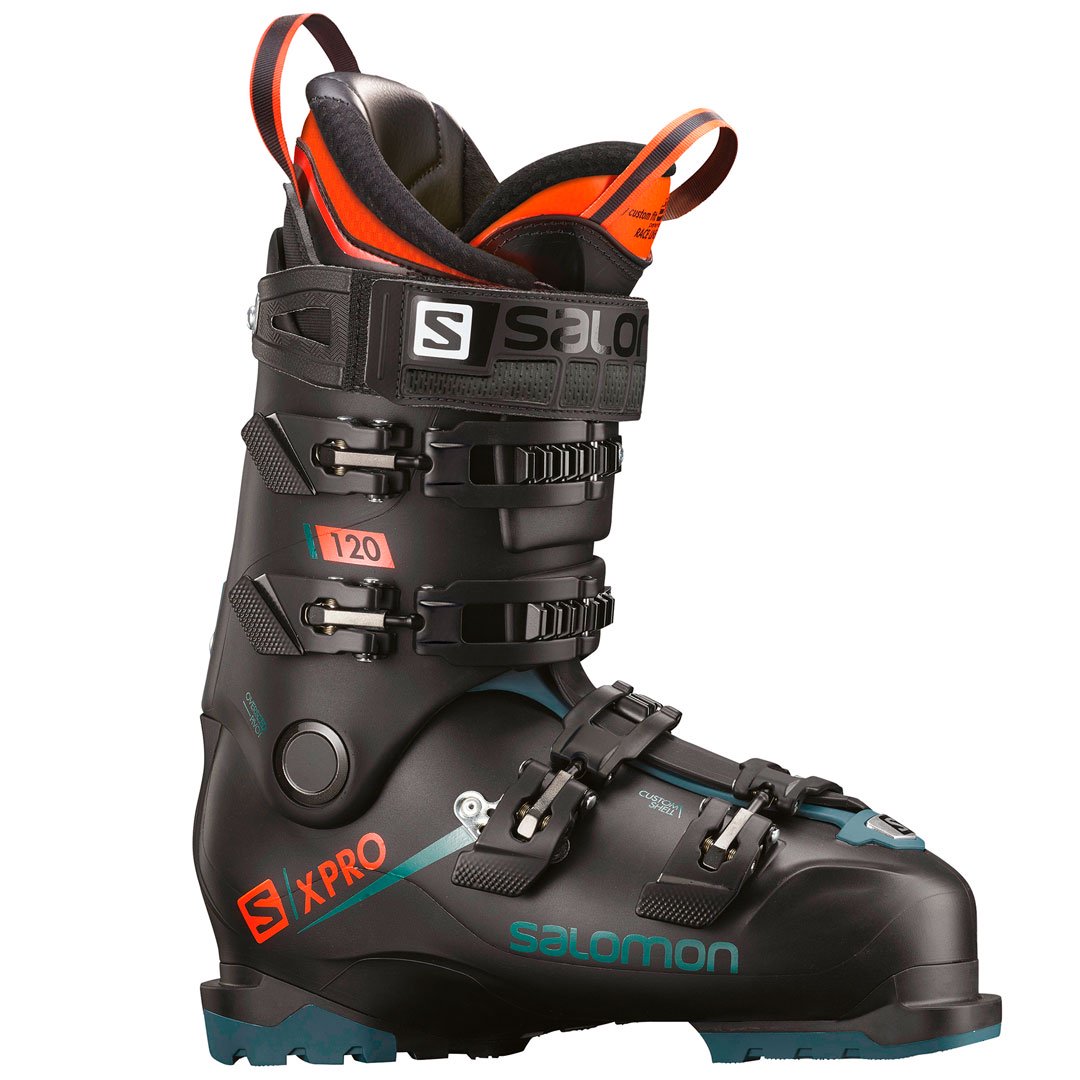 Ботинки для лыж Salomon X Pro 120 28-28.5 черно-оранжевые