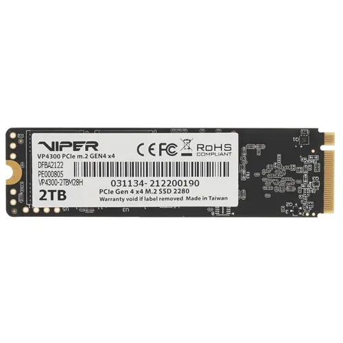 SSD накопитель Patriot Viper VP4300 VP4300-2TBM28H 2Tb