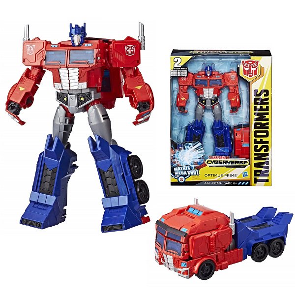 Фигурка Hasbro Transformers Трансформер Кибервселенная Оптимус Прайм 30см купить,NaN