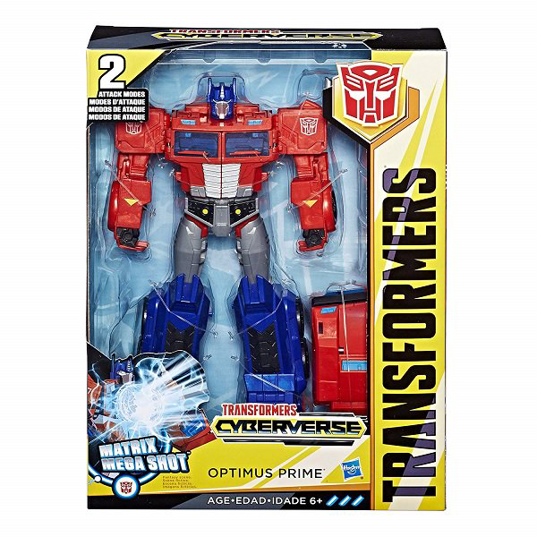 Фигурка Hasbro Transformers Трансформер Кибервселенная Оптимус Прайм 30см купить,NaN