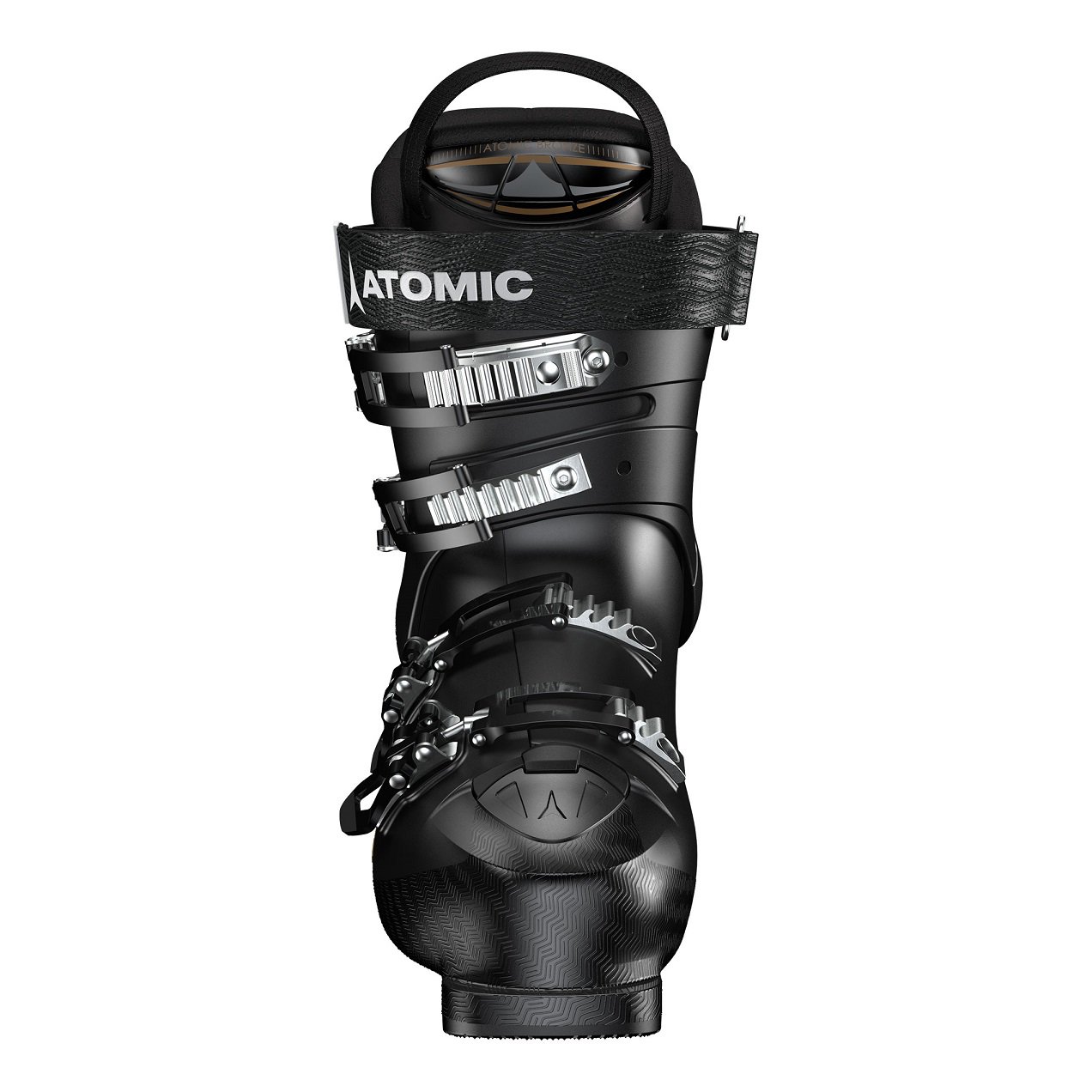 Ботинки горнолыжные Atomic Hawx Magna 75 W 25-25.5 black-gold черно-золотые