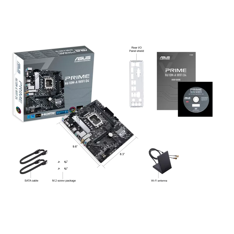 Материнская плата Asus PRIME H610M-A WIFI D4 - ForteMarket Материнская плата Asus PRIME H610M-A WIFI D4 купить,0