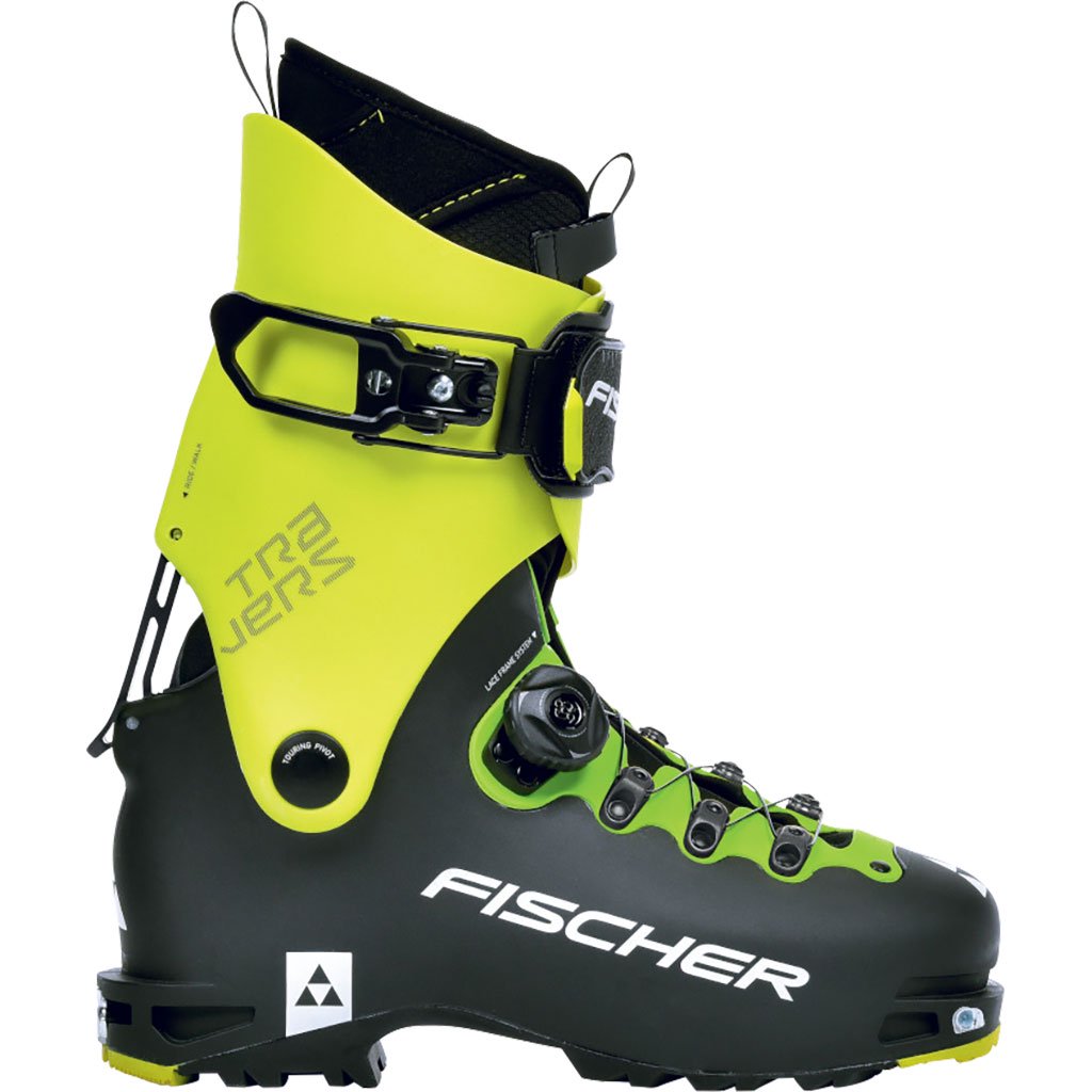 Ботинки для лыж Fischer Travers черно-желтые 26.5 
