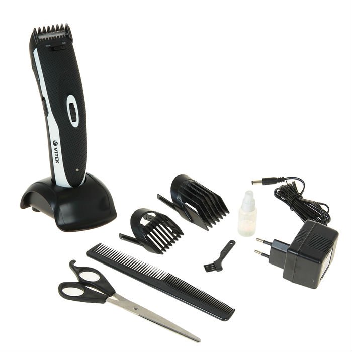 Машинка для стрижки Vitek VT-1355 черная - ForteMarket Машинка для стрижки Vitek VT-1355 черная купить,0
