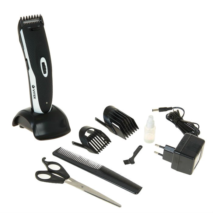 Машинка для стрижки Vitek VT-1355 черная купить,NaN