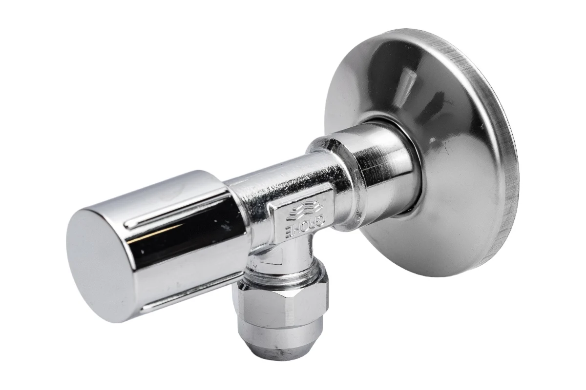 Угловой вентиль с металлической розеткой Grohe 1/2х3/8 22037000 хром купить,NaN
