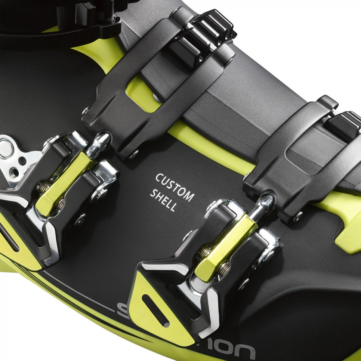 Ботинки для лыж Salomon X Pro 110 26.5 черно-зеленые