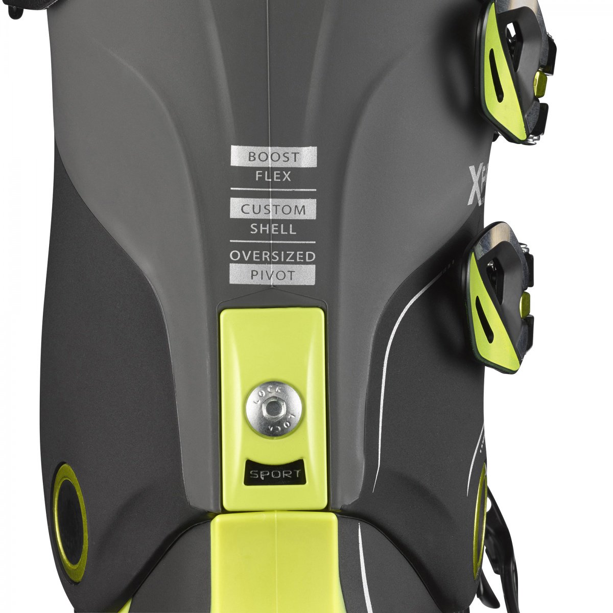 Ботинки для лыж Salomon X Pro 110 26.5 черно-зеленые