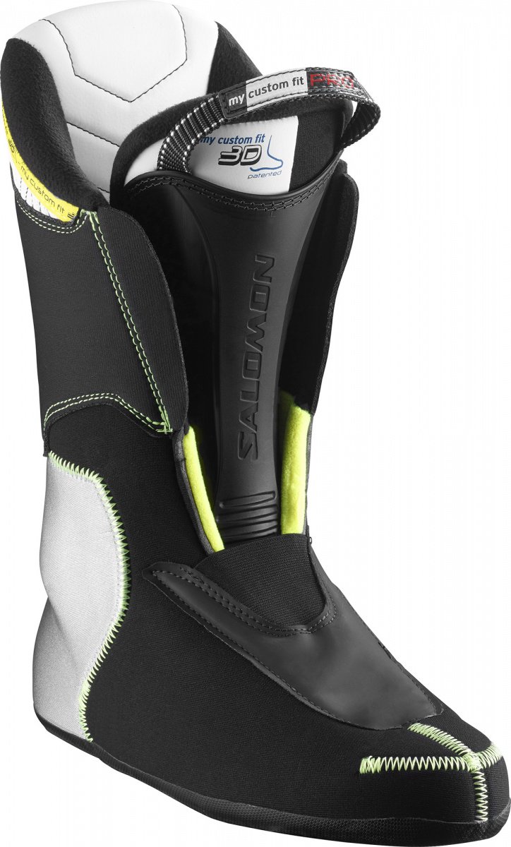 Ботинки для лыж Salomon X Pro 110 26.5 черно-зеленые