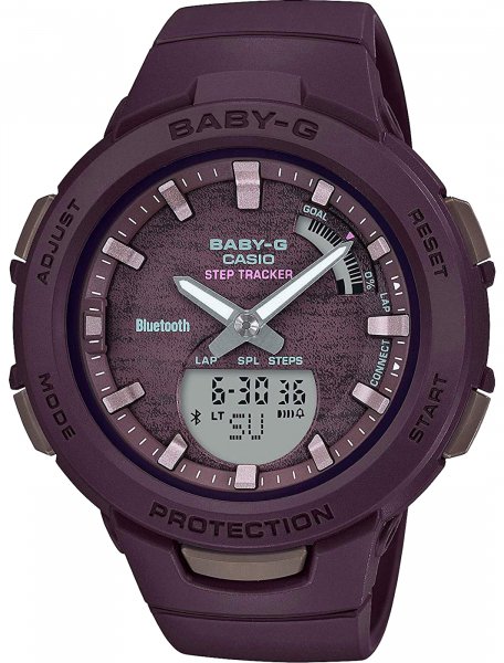 Часы Casio BSA-B100AC-5AER баклажановые купить,NaN