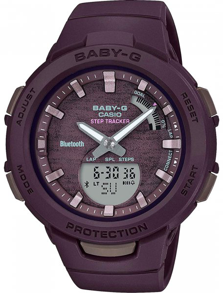 Часы Casio BSA-B100AC-5AER баклажановые купить,NaN