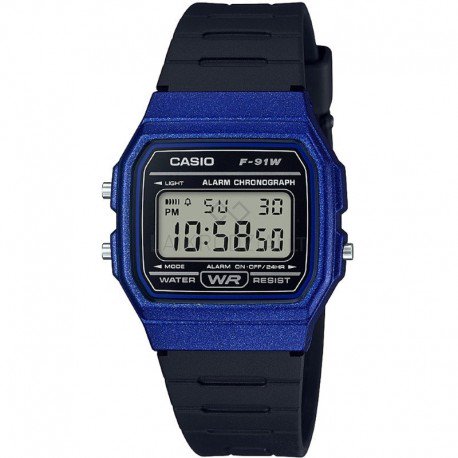 Часы Casio F-91WM-2AEF  купить,NaN