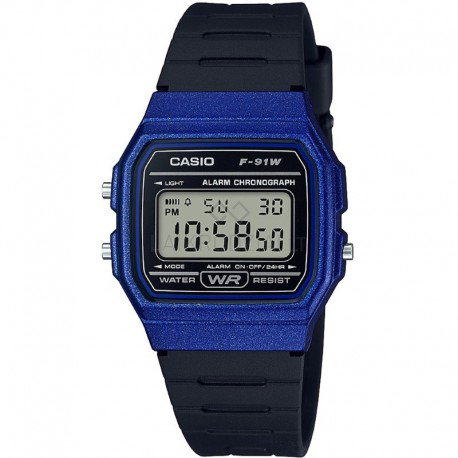Часы Casio F-91WM-2AEF  купить,NaN