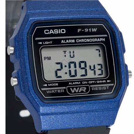 Часы Casio F-91WM-2AEF  купить,NaN