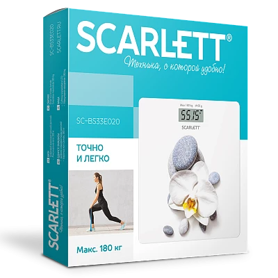 Весы напольные Scarlett SC-BS33E020 