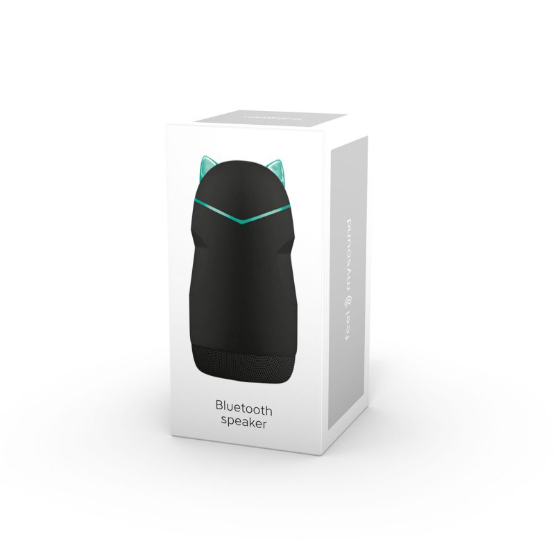 Портативная колонка Rombica Mysound Kitty 1C черная купить,NaN