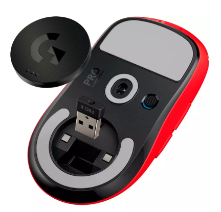 Мышка игровая Logitech G Pro X Superlight EER2 красная купить,0