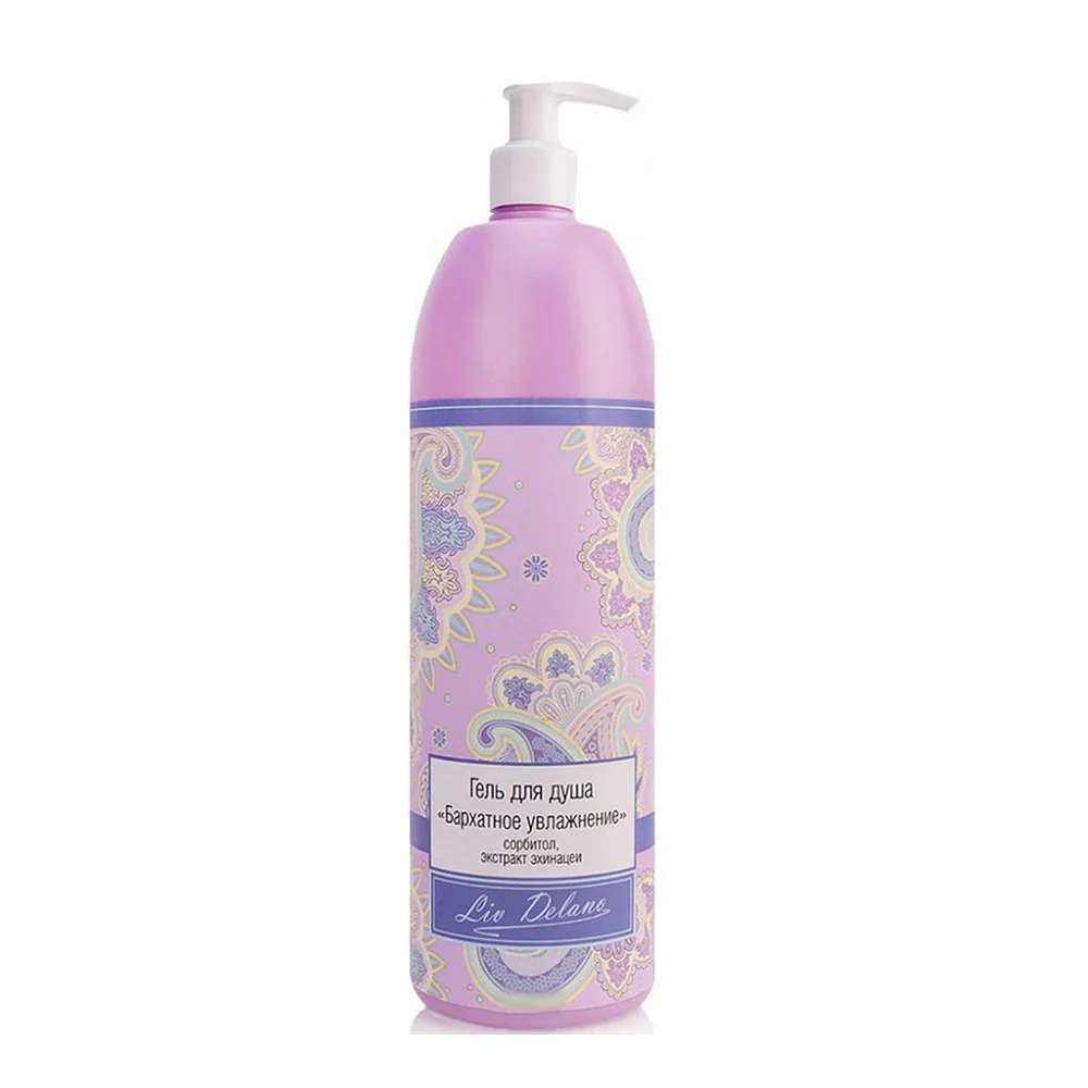Гель для душа Liv Delano Oriental touch Бархатное увлажнение 1л купить,NaN