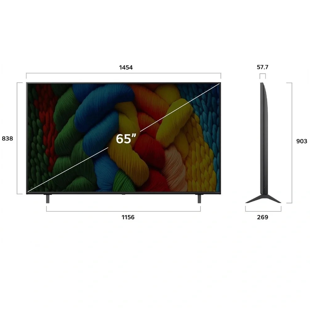 Телевизор LG 50" 50NANO80A6B LED UHD Black купить,0