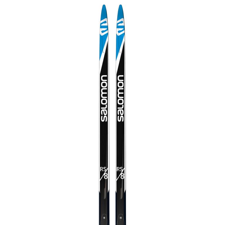 Лыжи беговые Salomon  Xc Skis Rs 8 X-Stiff 191 черные купить,NaN