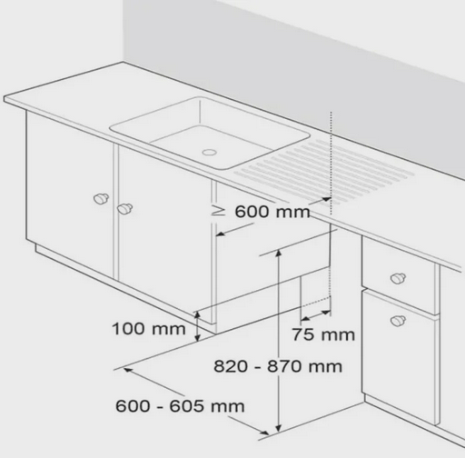Посудомоечная машина LG DB242TX 