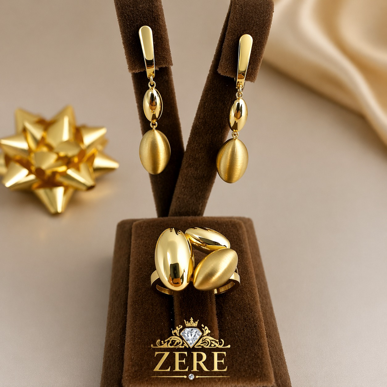 Комплект Zere ZR040402 золото 7.2гр 18р - ForteMarket Комплект Zere ZR040402 золото 7.2гр 18р купить,621800