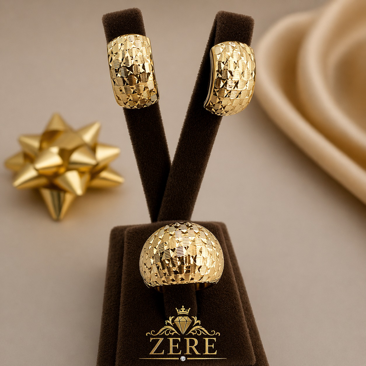 Комплект Zere ZR040407 золото 6.3гр 18р купить,555100