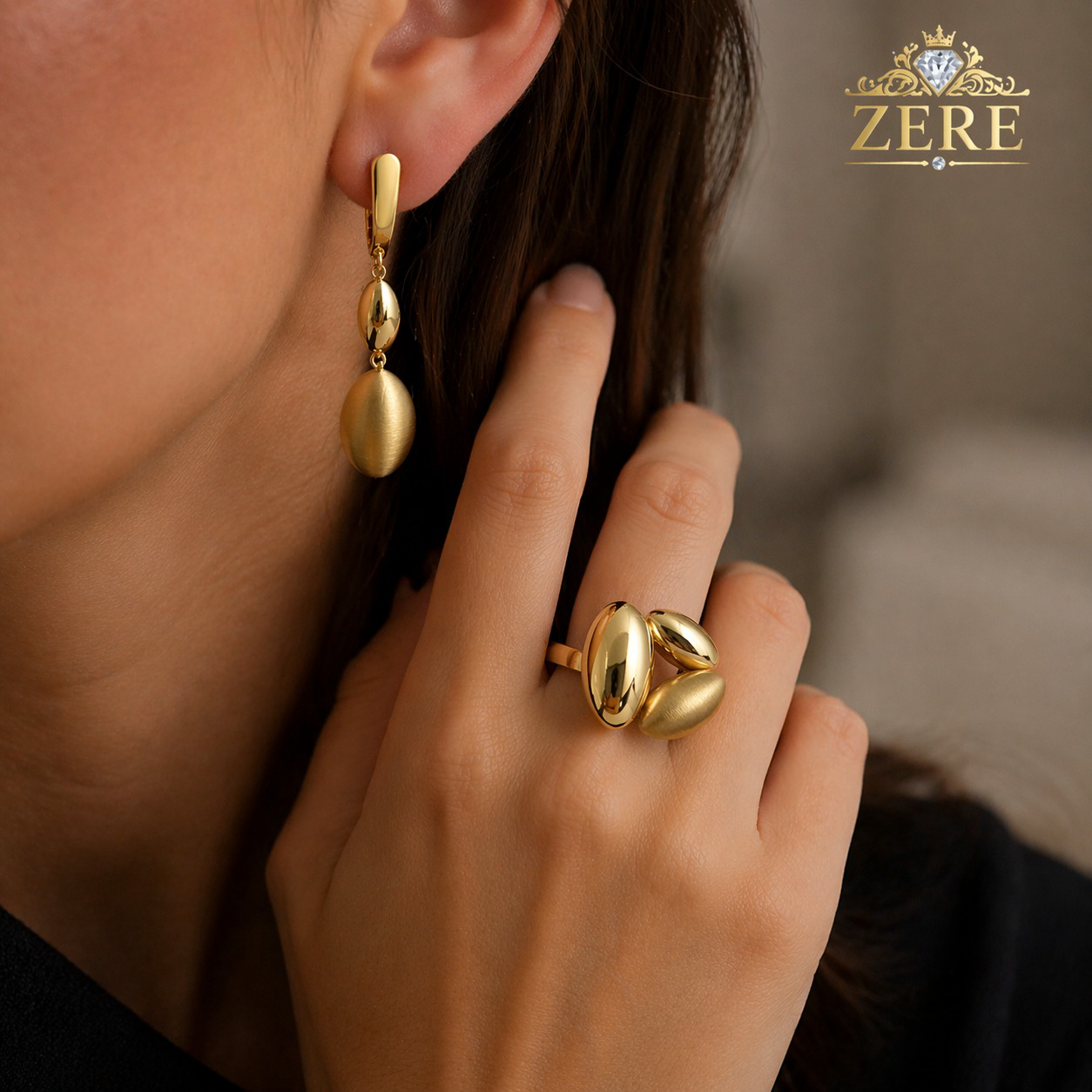 Комплект Zere ZR040402 золото 7.2гр 18р - ForteMarket Комплект Zere ZR040402 золото 7.2гр 18р купить,621800
