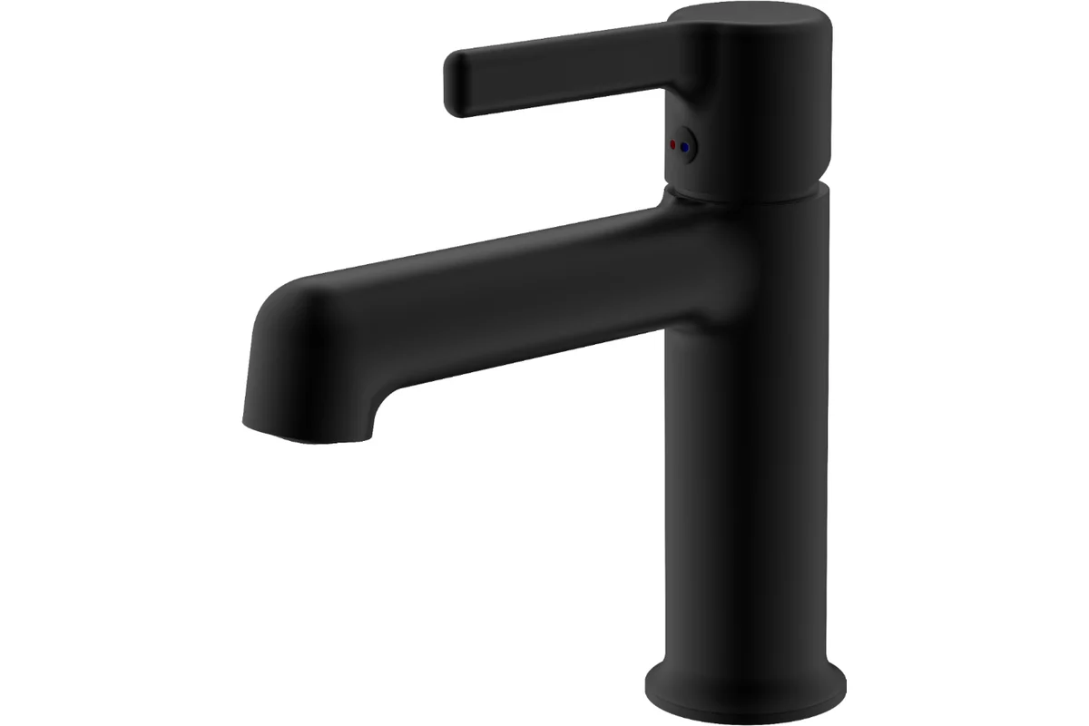 Смеситель для раковины Voda Column Black CLM26MB черный купить,33992