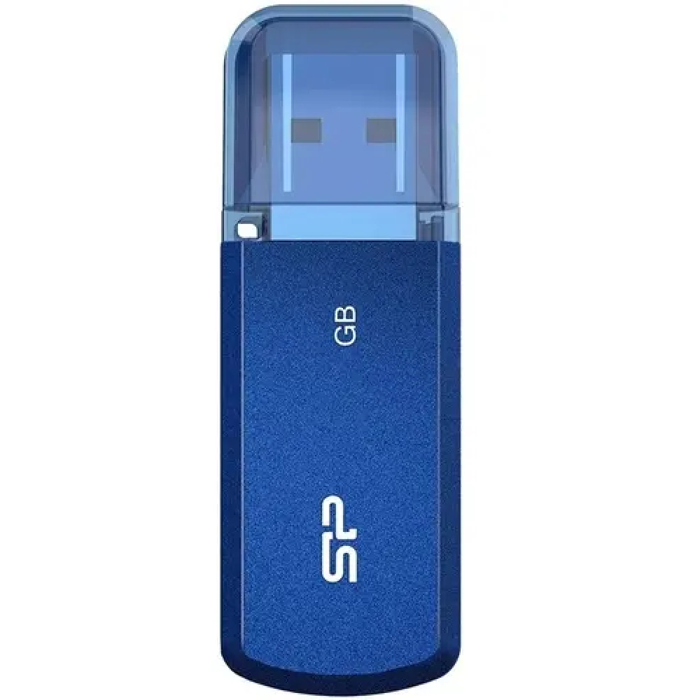 USB флешка Silicon Power Helios 202 SP128GBUF3202V1B 128Gb синяя