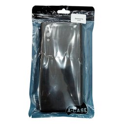 Чехол A-Case Silicon Case для Samsung A02 черный