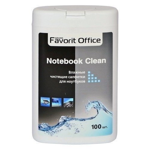 Салфетки влажные Favorit Office Notebook Clean F430029 100 шт