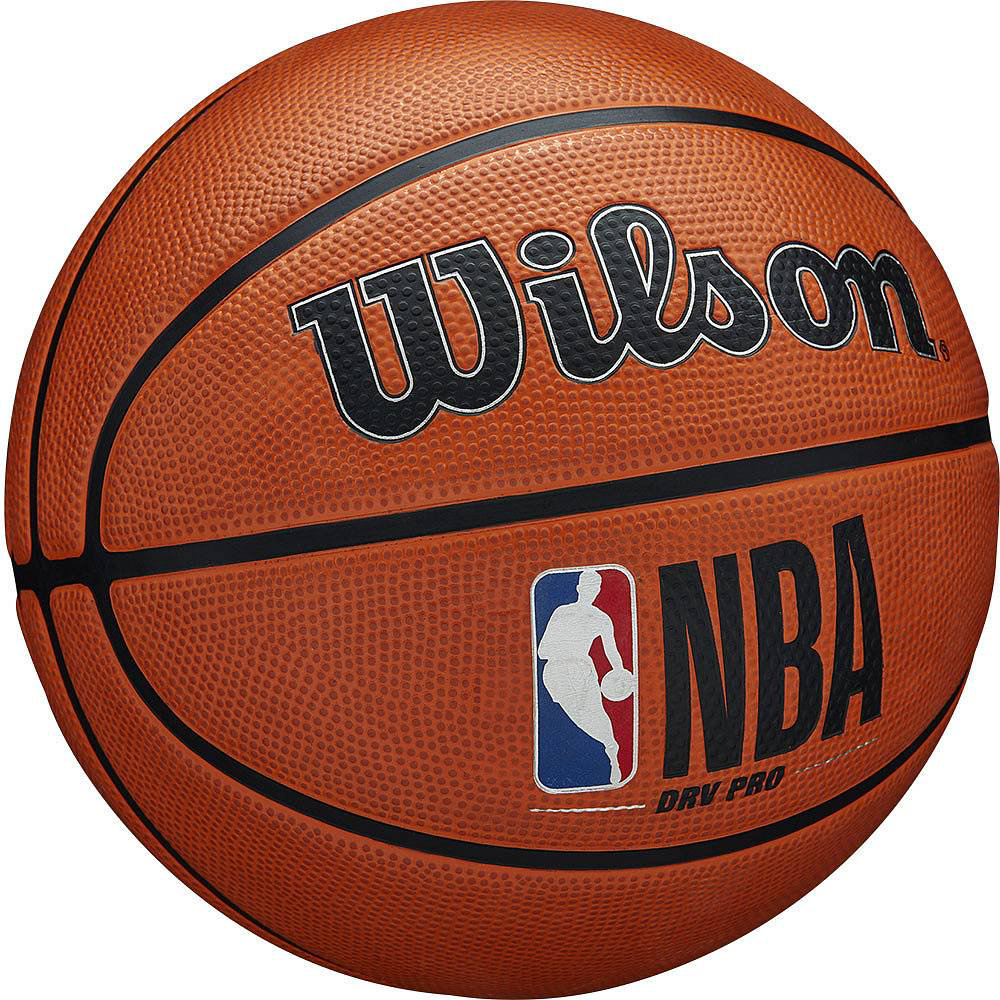 Мяч баскетбольный Wilson NBA DRV Plus 7 коричневый купить,NaN