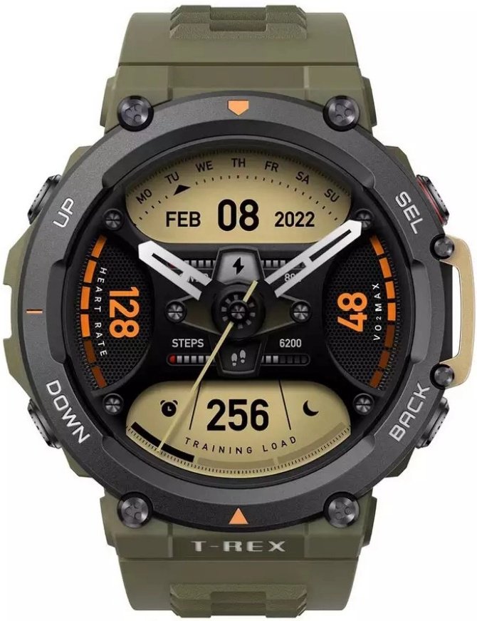Смарт-часы Xiaomi Amazfit T-Rex 2 Green купить,NaN