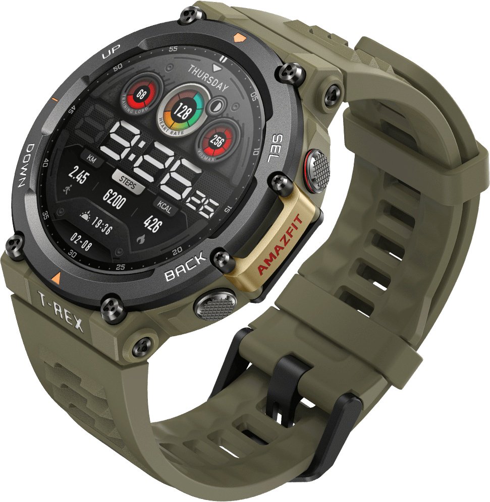 Смарт-часы Xiaomi Amazfit T-Rex 2 Green купить,NaN