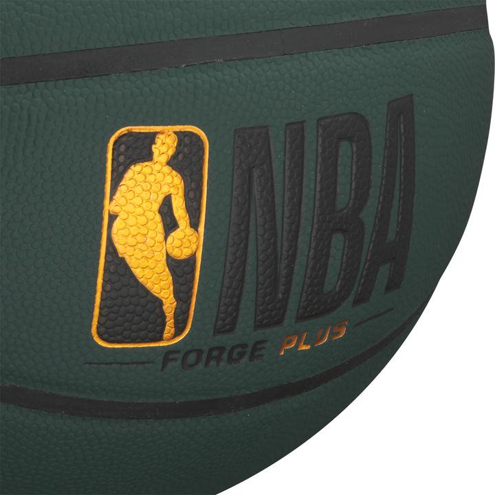 Мяч баскетбольный Wilson NBA Forge Plus 7 зеленая купить,NaN
