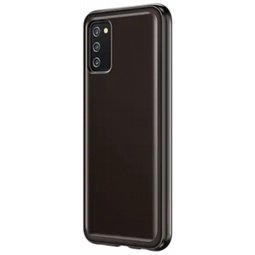 Чехол Samsung Soft Clear Cover для Galaxy A03s EF-QA037TBEGRU черный