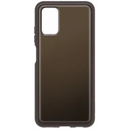 Чехол Samsung Soft Clear Cover для Galaxy A03s EF-QA037TBEGRU черный