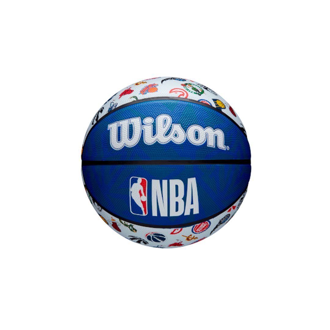 Мяч баскетбольный Wilson NBA All Team 7 синий купить,NaN