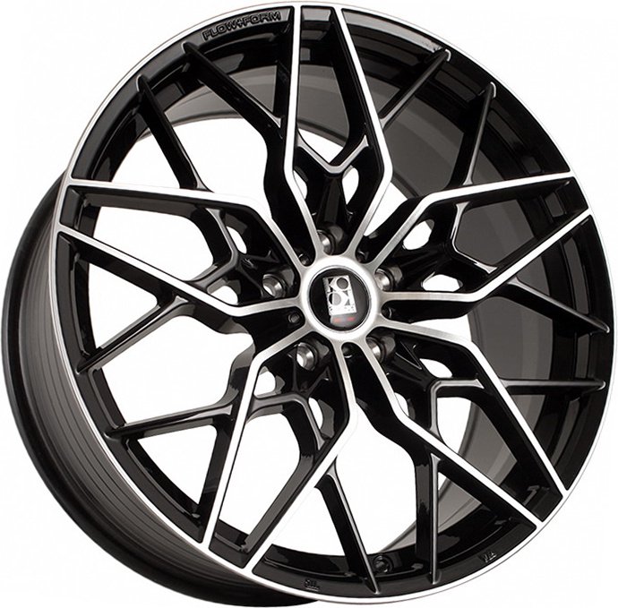 Комплект дисков KoKo FF010 R19х8,5 5x112 D66.45 ET35 gloss black + maching face купить,NaN