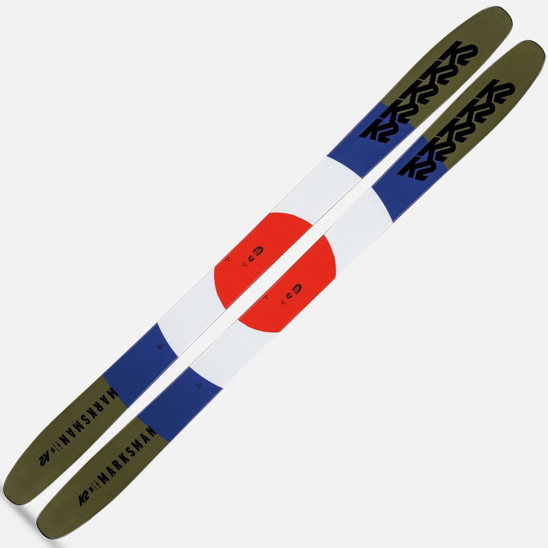 Лыжи горные K2 Marksman 184 разноцветные купить,NaN