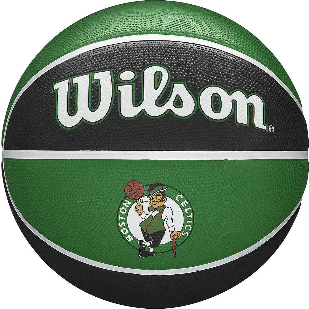 Мяч баскетбольный Wilson NBA Team Tribute Boston Celtics 7 черно-зеленый купить,NaN